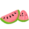 🍉 Эмодзи «kawaii crayon» для Telegram