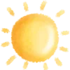 ☀️ Эмодзи «kawaii crayon» для Telegram