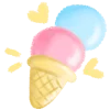 🍦 Эмодзи «kawaii crayon» для Telegram