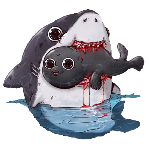 🐋 Стикер «Kawaii Death» для Telegram