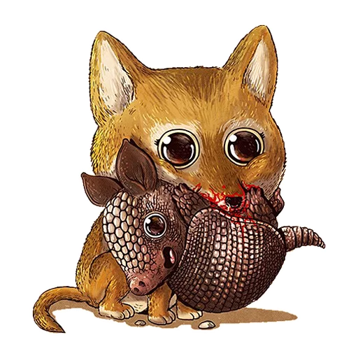 😺 Стикер «Kawaii Death» для Telegram