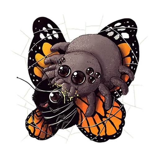 🐛 Стикер «Kawaii Death» для Telegram
