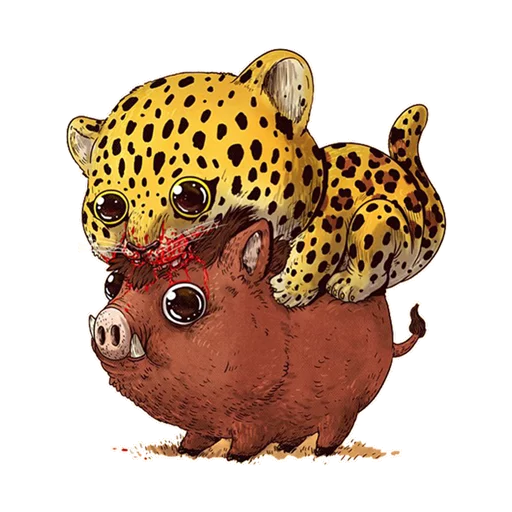 🐗 Стикер «Kawaii Death» для Telegram