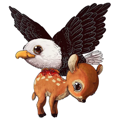 🐤 Стикер «Kawaii Death» для Telegram