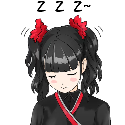 😴 Стикер «kawaiimetal» для Telegram