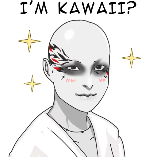 ✨ Стикер «kawaiimetal» для Telegram