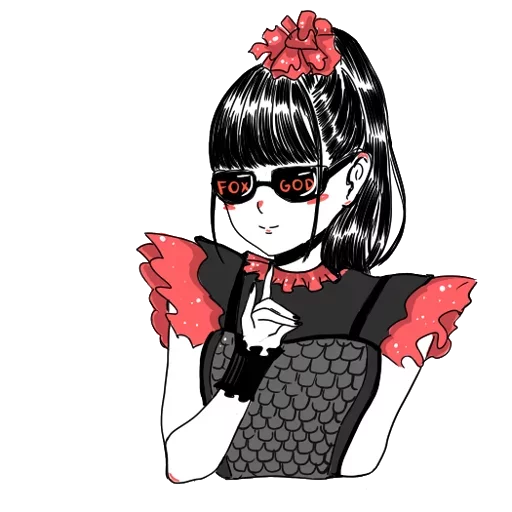 😎 Стикер «kawaiimetal» для Telegram
