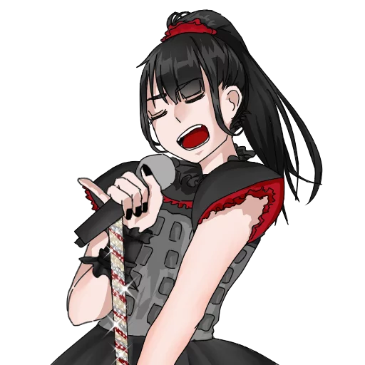 🎤 Стикер «kawaiimetal» для Telegram