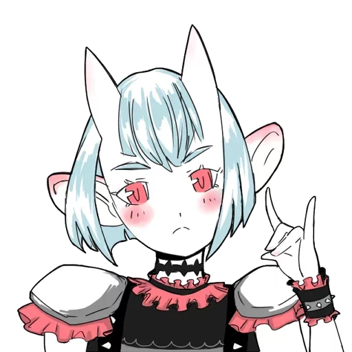 😈 Стикер «kawaiimetal» для Telegram