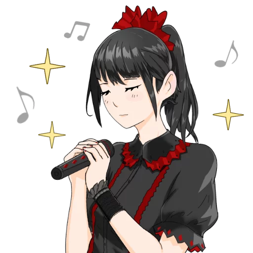 Стикерпак kawaiimetal для Telegram