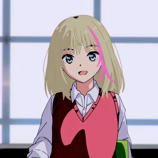 ☁️ Стикер «Kawai rika» для Telegram