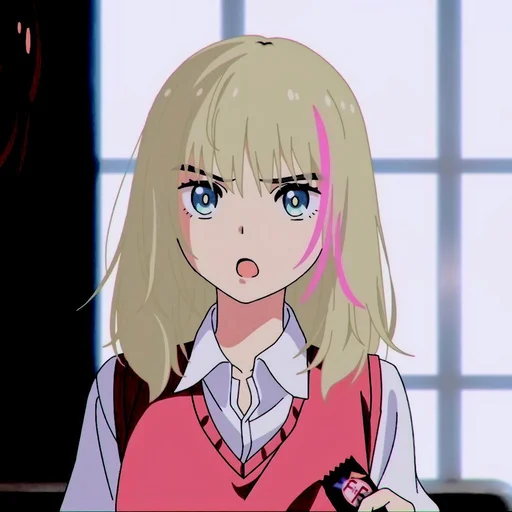 ☁️ Стикер «Kawai rika» для Telegram