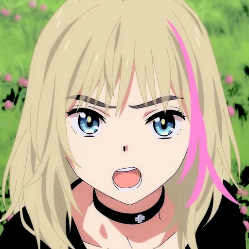 ☁️ Стикер «Kawai rika» для Telegram