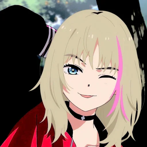 ☁️ Стикер «Kawai rika» для Telegram