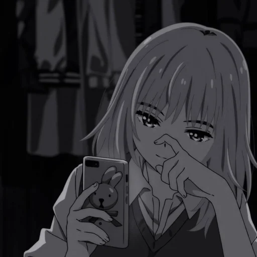 🕸 Стикер «kawaii rikka» для Telegram