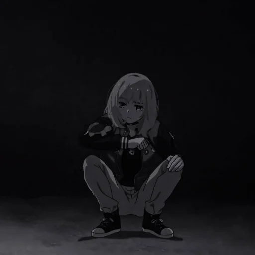 🕸 Стикер «kawaii rikka» для Telegram