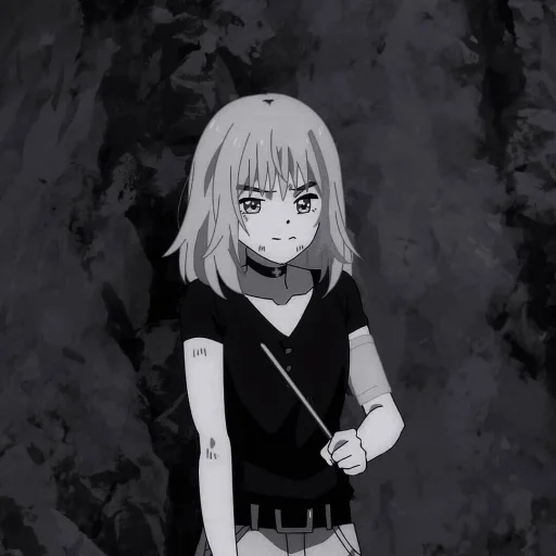 🕸 Стикер «kawaii rikka» для Telegram