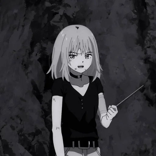 🕸 Стикер «kawaii rikka» для Telegram