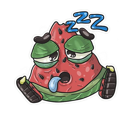😴 Стикер «Kawoon» для Telegram