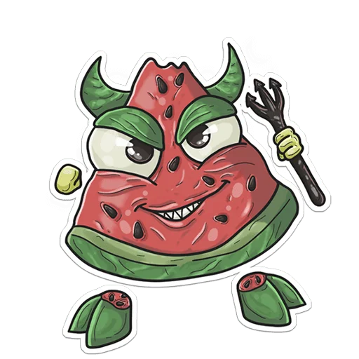😈 Стикер «Kawoon» для Telegram