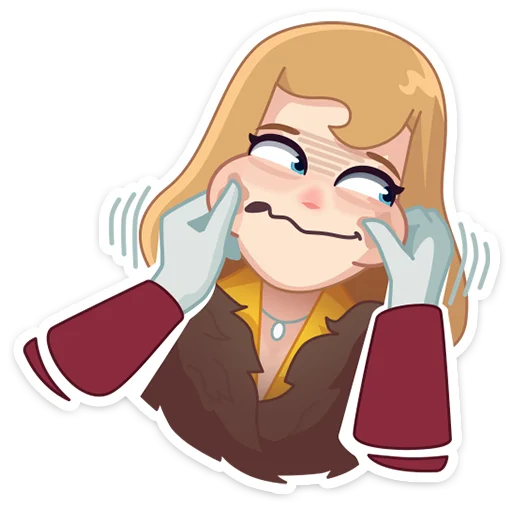 😐 Стикер «KayAndGerda_AFilinkov» для Telegram