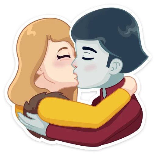 💑 Стикер «KayAndGerda_AFilinkov» для Telegram