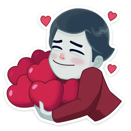 😍 Стикер «KayAndGerda_AFilinkov» для Telegram