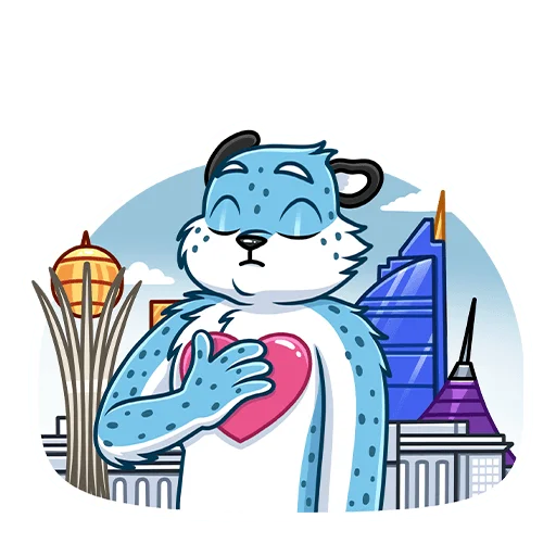 ❤️ Стикер «Казахстан» для Telegram