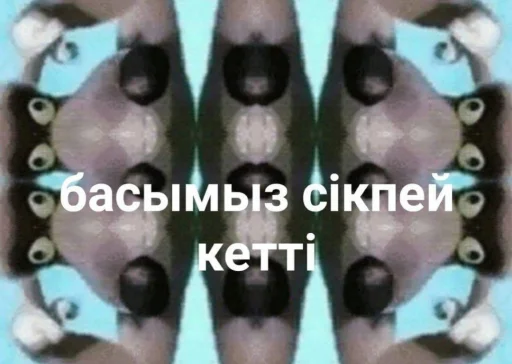🤯 Стикер «қазақ постирония» для Telegram