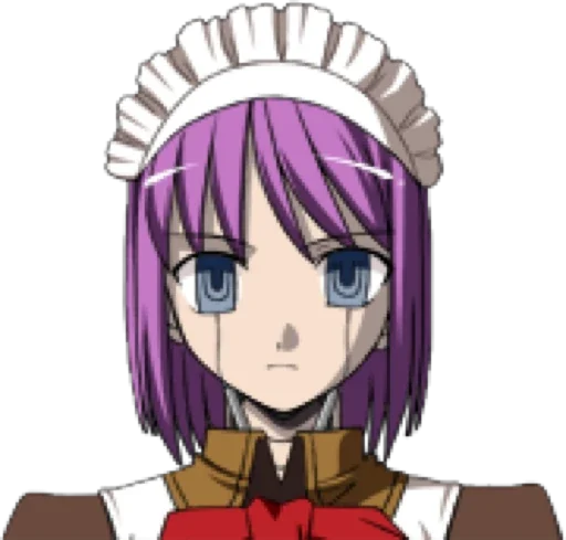 🤖 Стикер «Tsukihime Melty Blood» для Telegram
