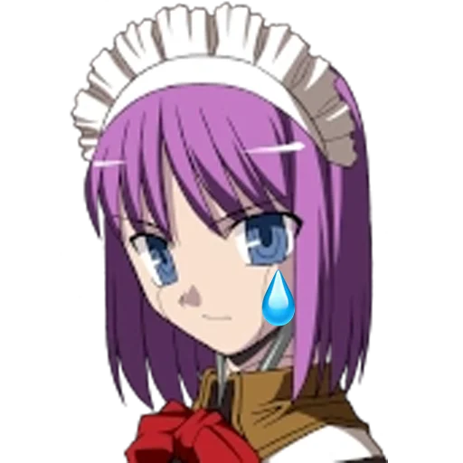 😭 Стикер «Tsukihime Melty Blood» для Telegram