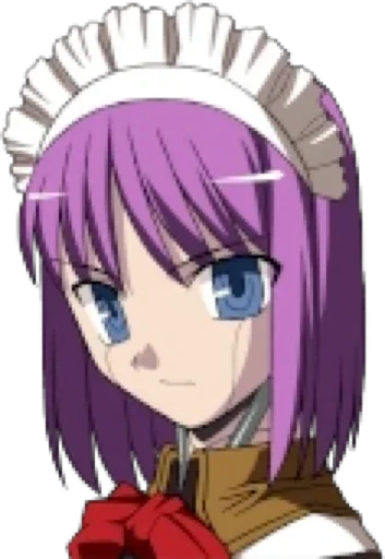 🤖 Стикер «Tsukihime Melty Blood» для Telegram