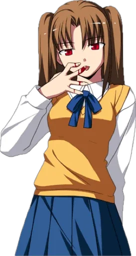 🩸 Стикер «Tsukihime Melty Blood» для Telegram