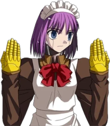 🤖 Стикер «Tsukihime Melty Blood» для Telegram