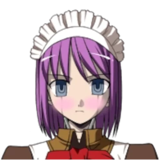 😳 Стикер «Tsukihime Melty Blood» для Telegram