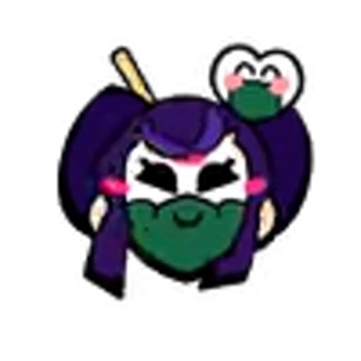❤️ Эмодзи «Brawl Stars Kaze Pins» для Telegram