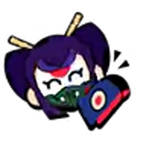 👏 Эмодзи «Brawl Stars Kaze Pins» для Telegram