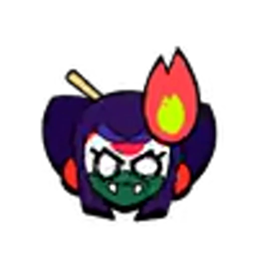 🤬 Эмодзи «Brawl Stars Kaze Pins» для Telegram