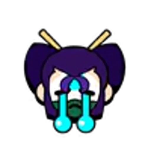 😭 Эмодзи «Brawl Stars Kaze Pins» для Telegram