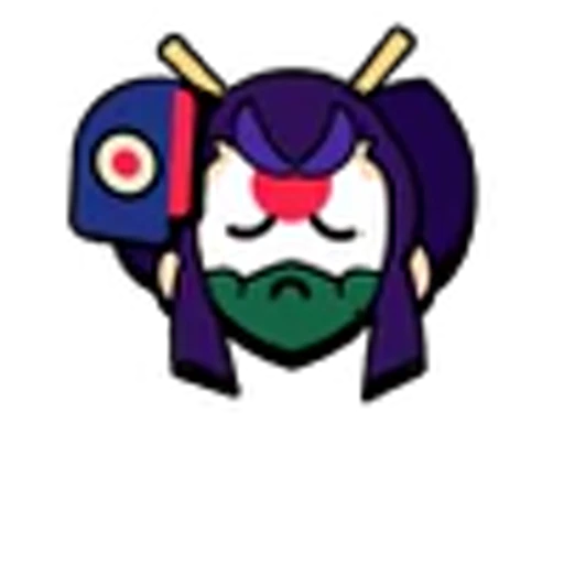 🤦 Эмодзи «Brawl Stars Kaze Pins» для Telegram