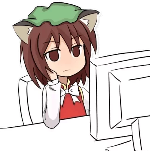 😑 Стикер «Kazuma 1» для Telegram