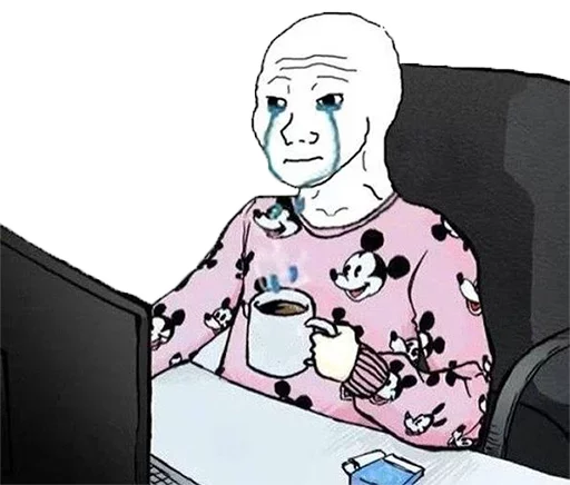 😭 Стикер «Kazuma 1» для Telegram