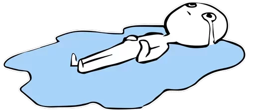 😭 Стикер «Kazuma 1» для Telegram