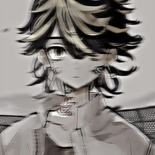 🍃 Стикер «Kazutora Hanemiya» для Telegram
