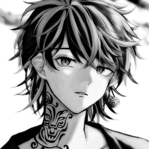🍃 Стикер «Kazutora Hanemiya» для Telegram