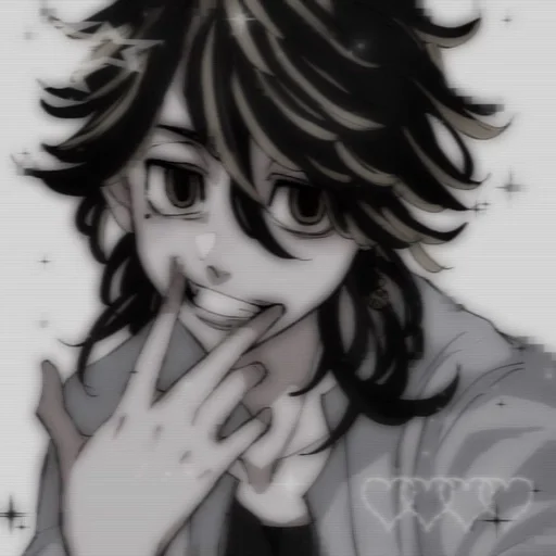 🍃 Стикер «Kazutora Hanemiya» для Telegram