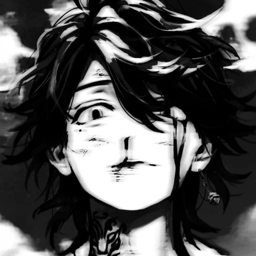 🍃 Стикер «Kazutora Hanemiya» для Telegram