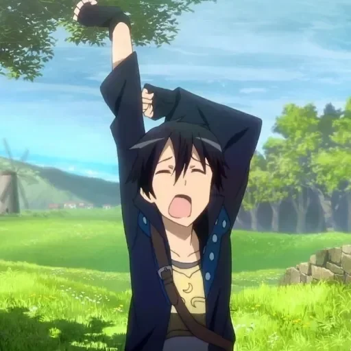 ⚔ Стикер «Kirigaya Kazuto» для Telegram