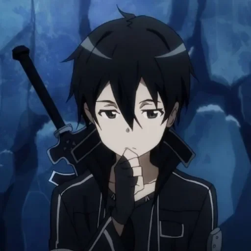 ⚔ Стикер «Kirigaya Kazuto» для Telegram