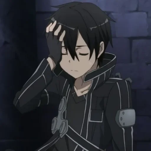 ⚔ Стикер «Kirigaya Kazuto» для Telegram